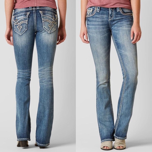 Rock Revival Denim - Rock Revival Kailyn mid rise Boot Stretch jeans 26